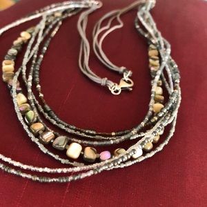 Silpada Sterling Silver Rolling tide Necklace